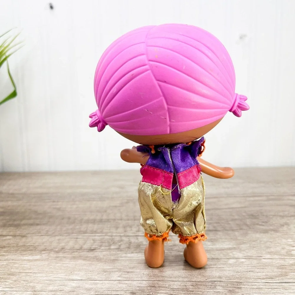 Lalaloopsy Littles Pita‎ Mirage Doll Genie Hard Plastic Removable Clothing Pink